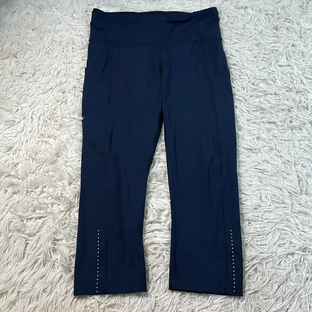 Lululemon Fast & Free Crop II *Nulux 19